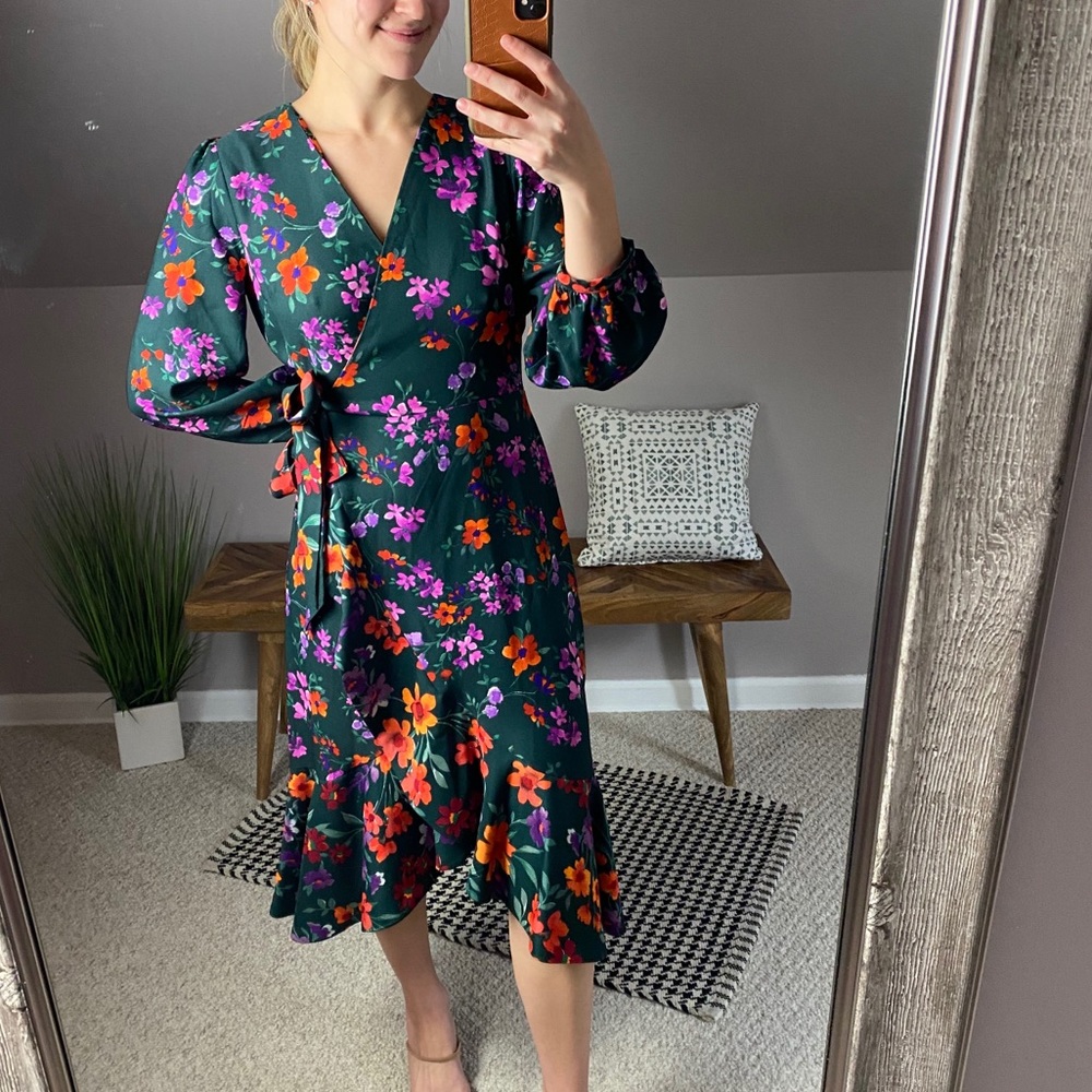 Calvin Klein Floral Midi dress